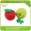 3D Ronde Hami Melon vormige Eraser, Mini Eraser briefpapier